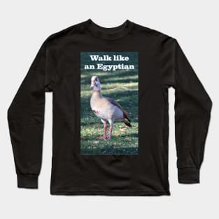 Walk like an Egyptian Goose Long Sleeve T-Shirt